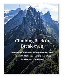 Climb Back to Even: Stock Market Education tool
