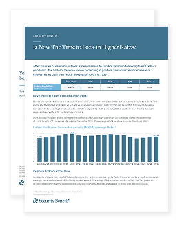 Thumbnail of Lock in Higher Rates brochure
