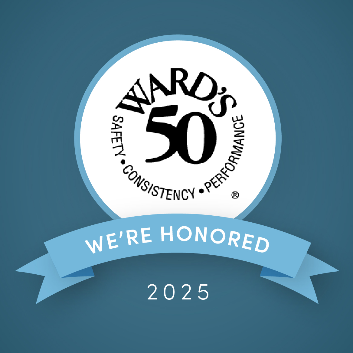 Ward's Top 50 graphic