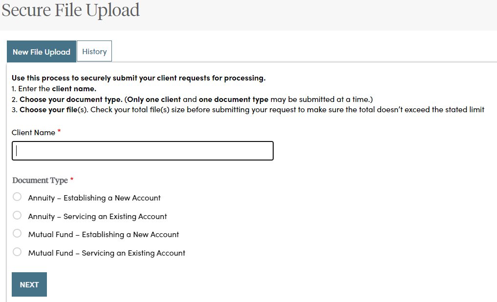Secure File Upload screenshot