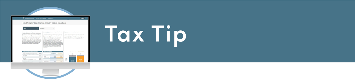 Tax Tip