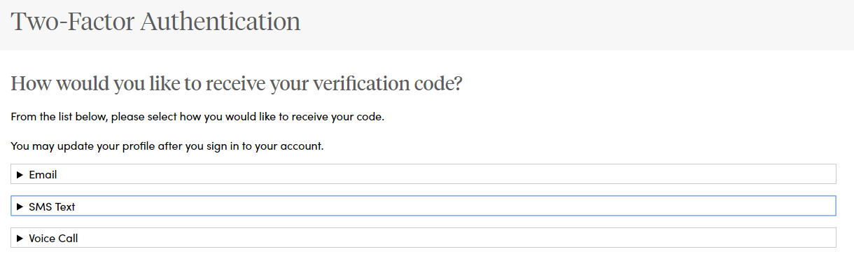 Two-factor Authentication