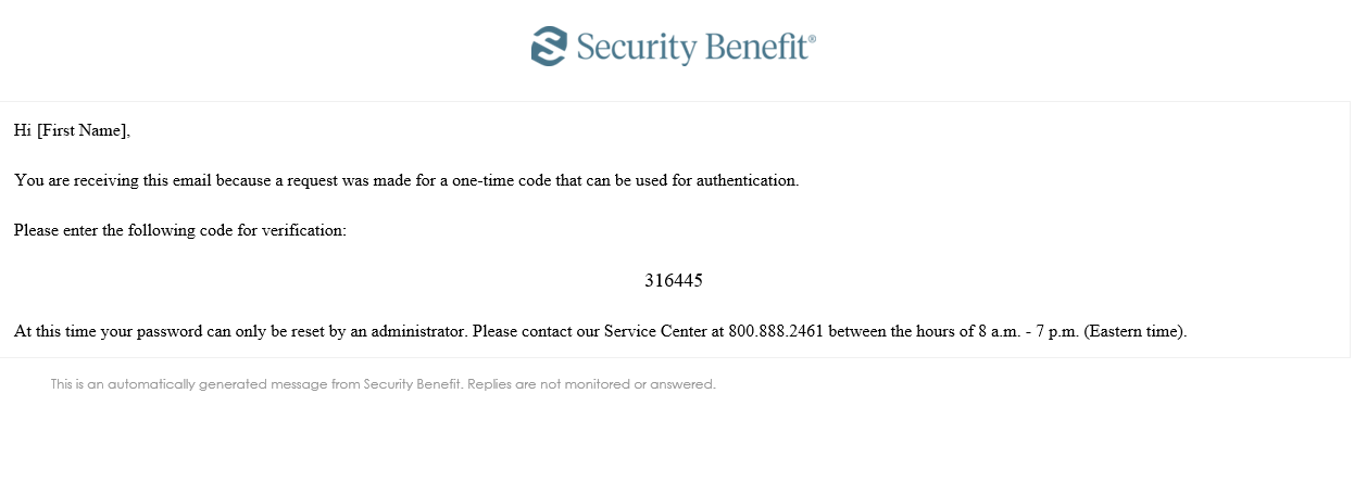 Two-factor Authentication - Email Code